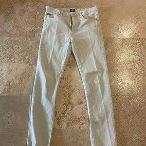 RVCA Men's Light Gray Slim Jeans